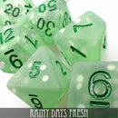 Rainy Days Fresh Dice Set - Bards & Cards