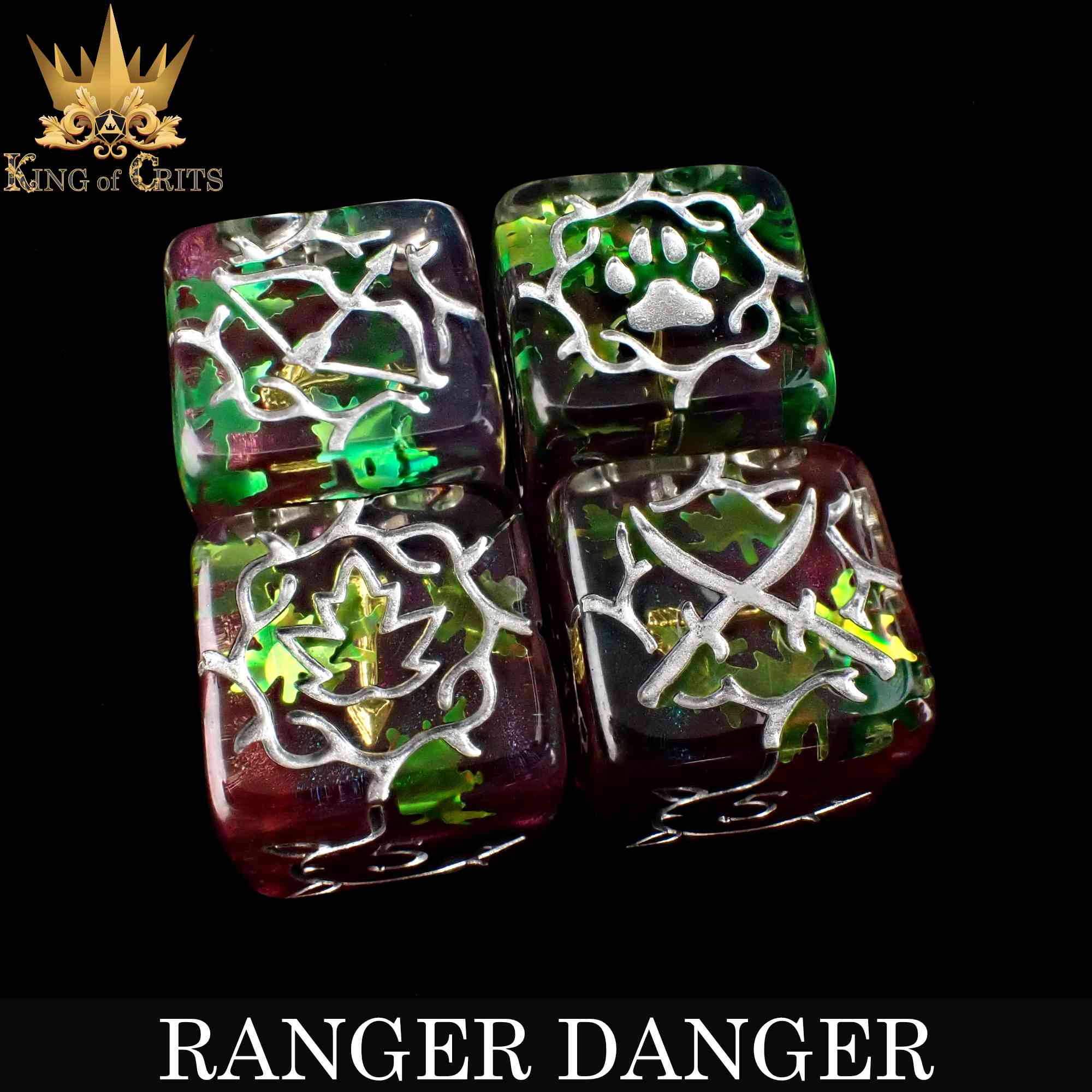 Ranger Danger 11 Dice Set - Bards & Cards