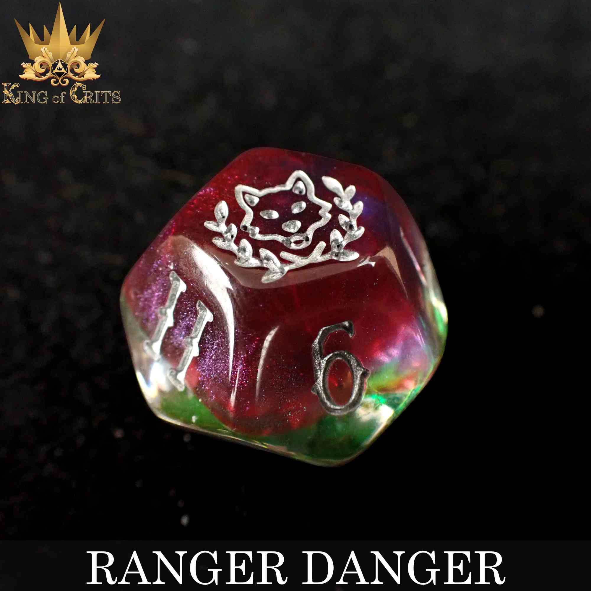 Ranger Danger 11 Dice Set - Bards & Cards