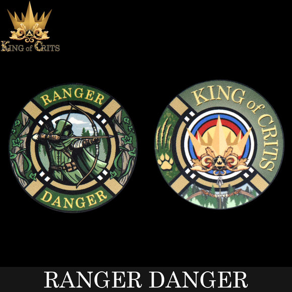 Ranger Danger 11 Dice Set - Bards & Cards