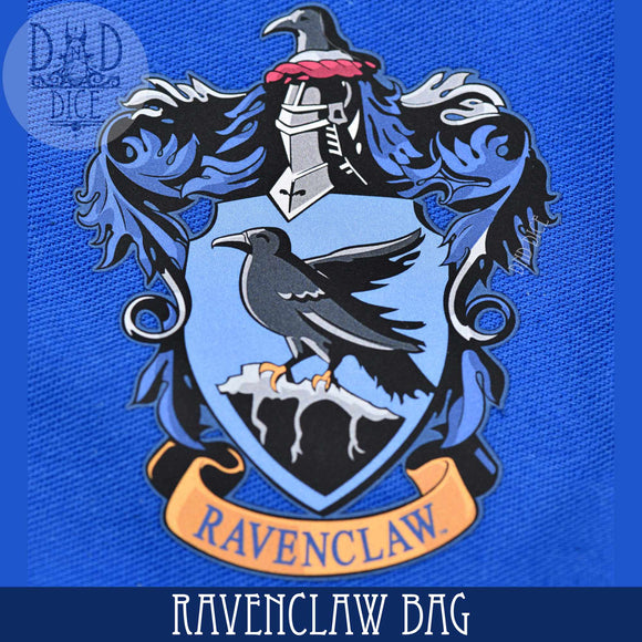 Harry Potter - Ravenclaw Dice Bag & 5D6 - Bards & Cards