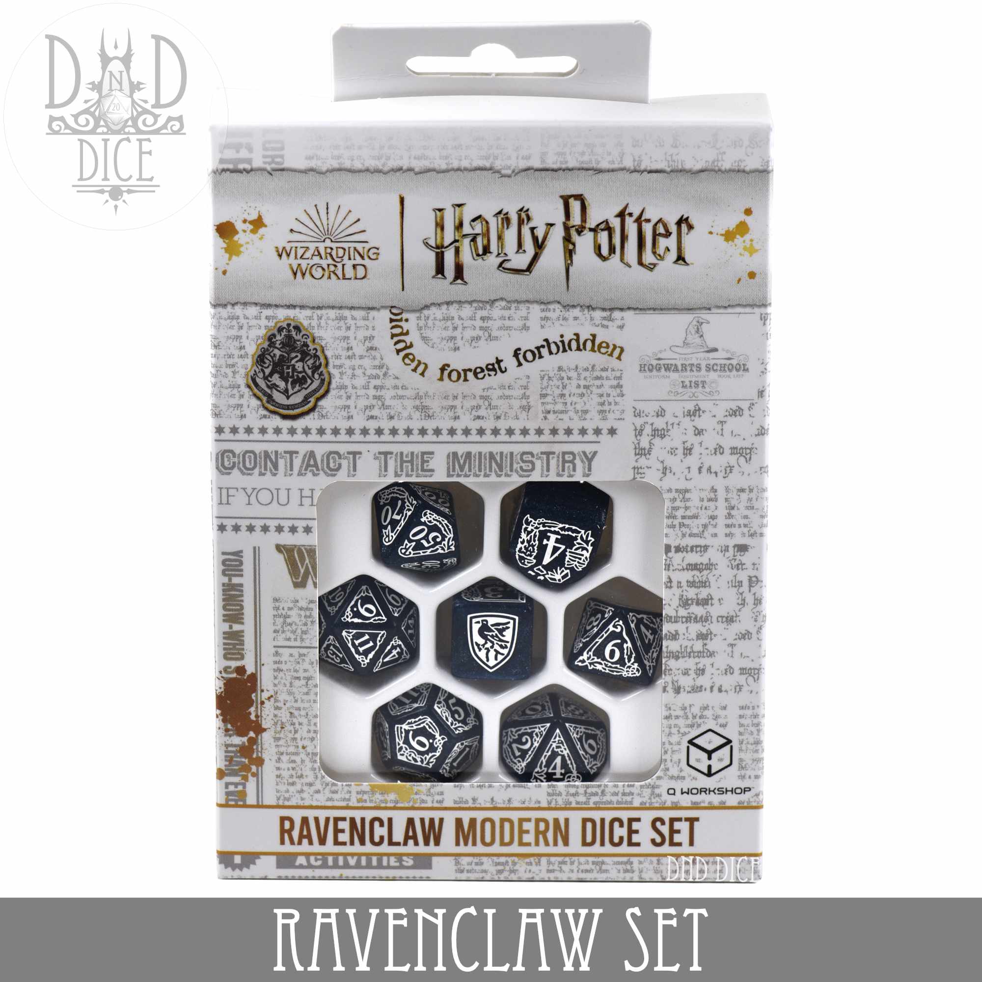 Harry Potter - Ravenclaw Dice Set - Bards & Cards