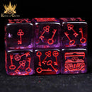 Rogue's Rendezvous 11 Dice Set - Bards & Cards