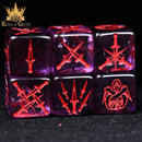 Rogue's Rendezvous 11 Dice Set - Bards & Cards