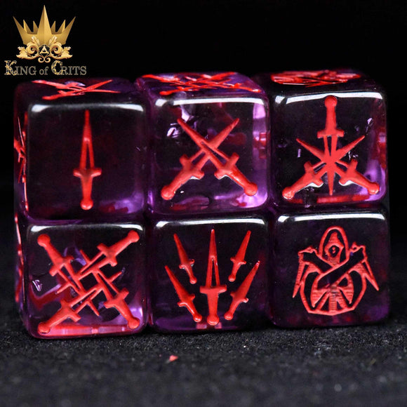 Rogue's Rendezvous 11 Dice Set - Bards & Cards