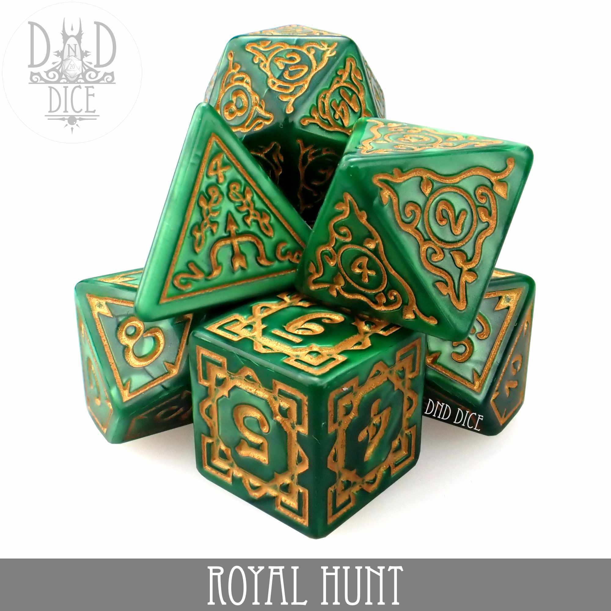 Royal Hunt Dice Set - Bards & Cards