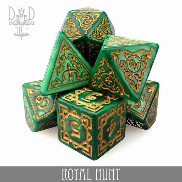 Royal Hunt Dice Set - Bards & Cards