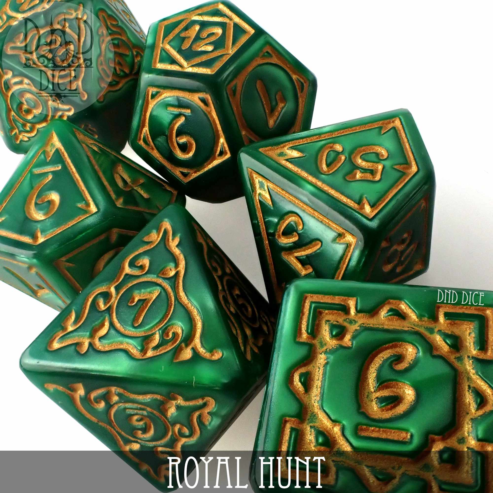 Royal Hunt Dice Set - Bards & Cards