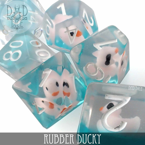 Rubber Ducky Dice Set - Bards & Cards