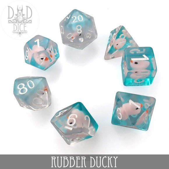 Rubber Ducky Dice Set - Bards & Cards
