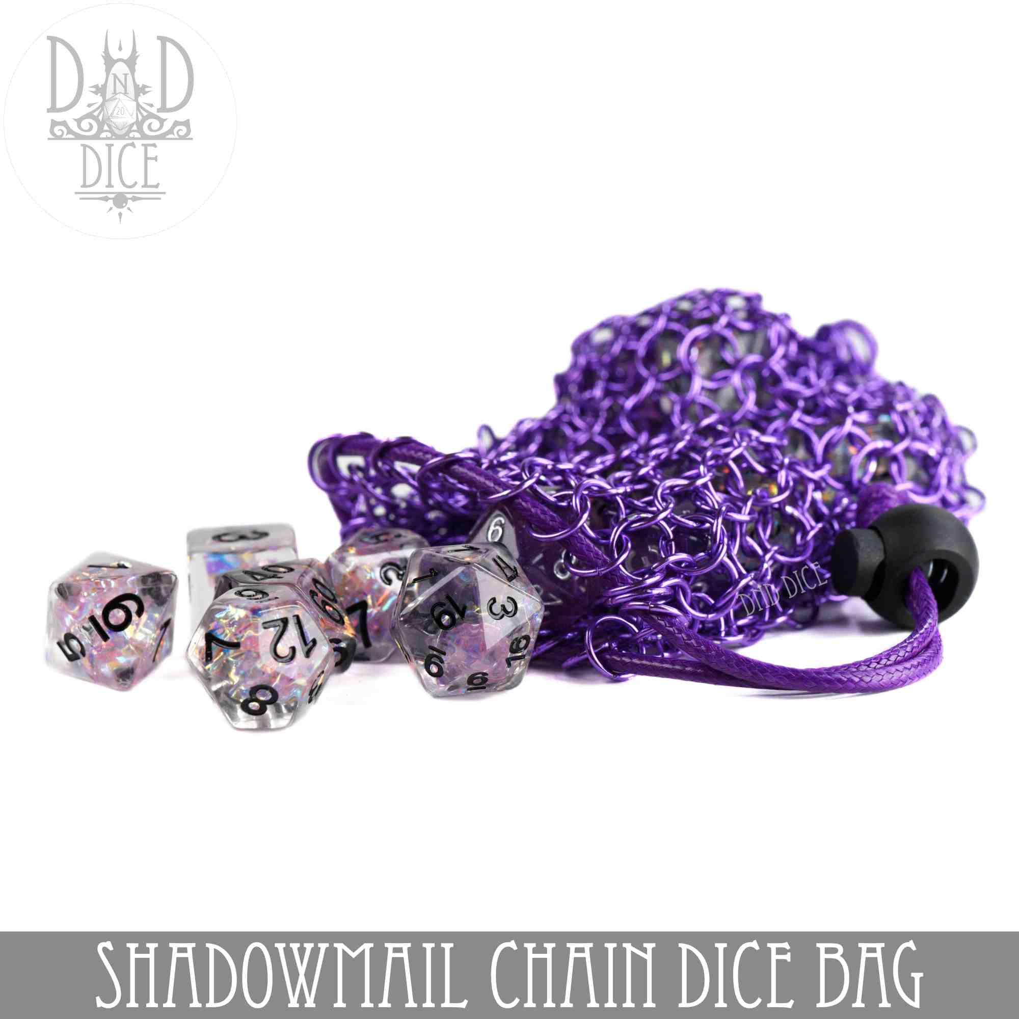 Shadowmail Dice Bag - Bards & Cards