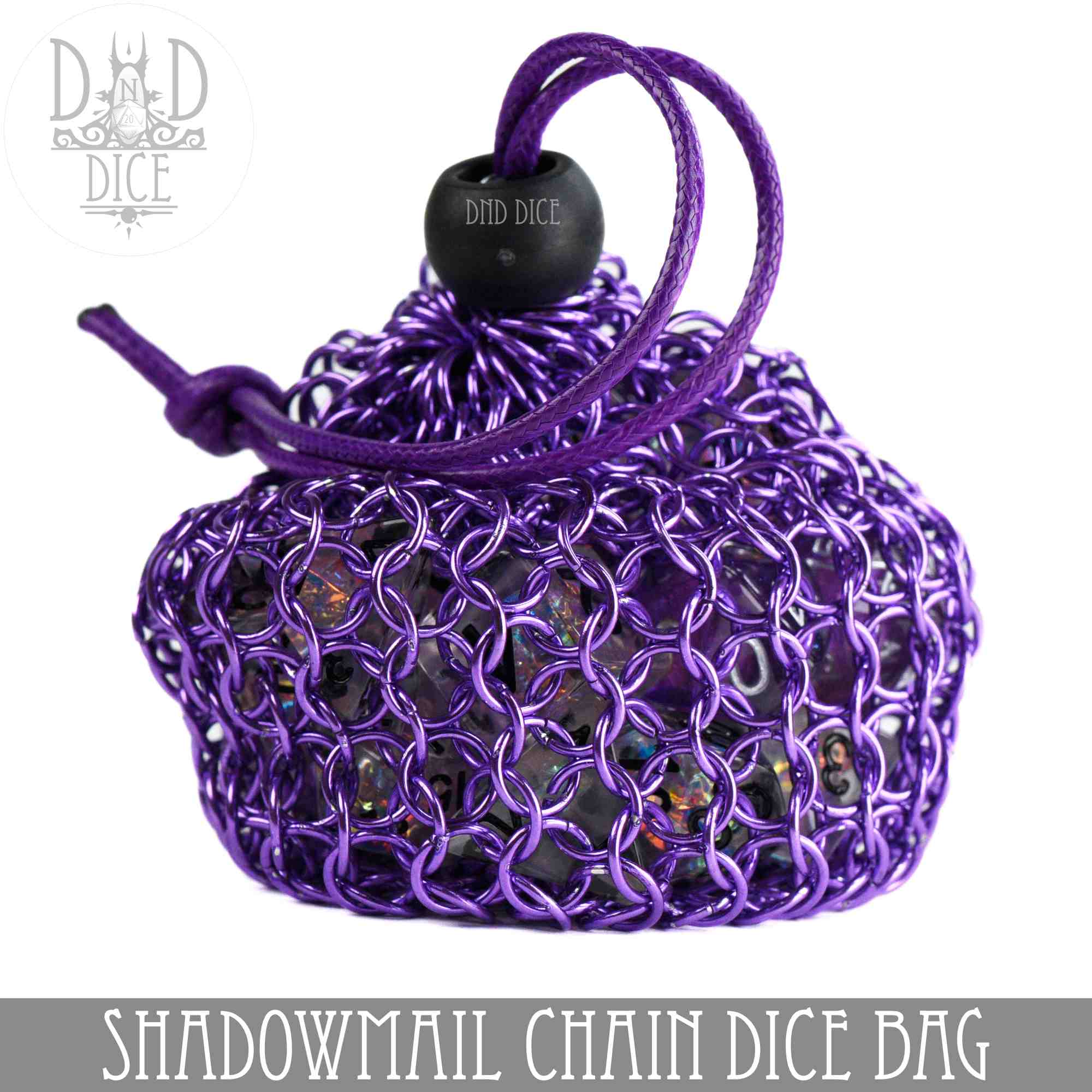 Shadowmail Dice Bag - Bards & Cards