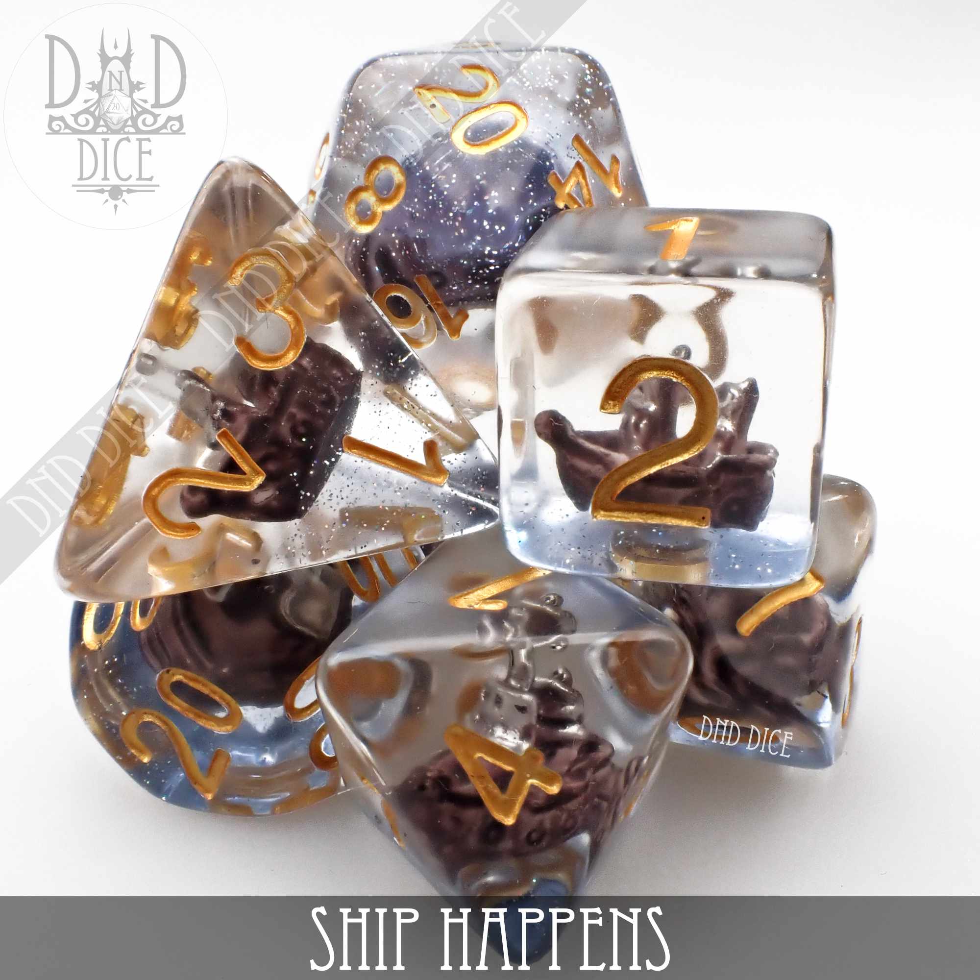 Ship Happens Dice Set - Bards & Cards