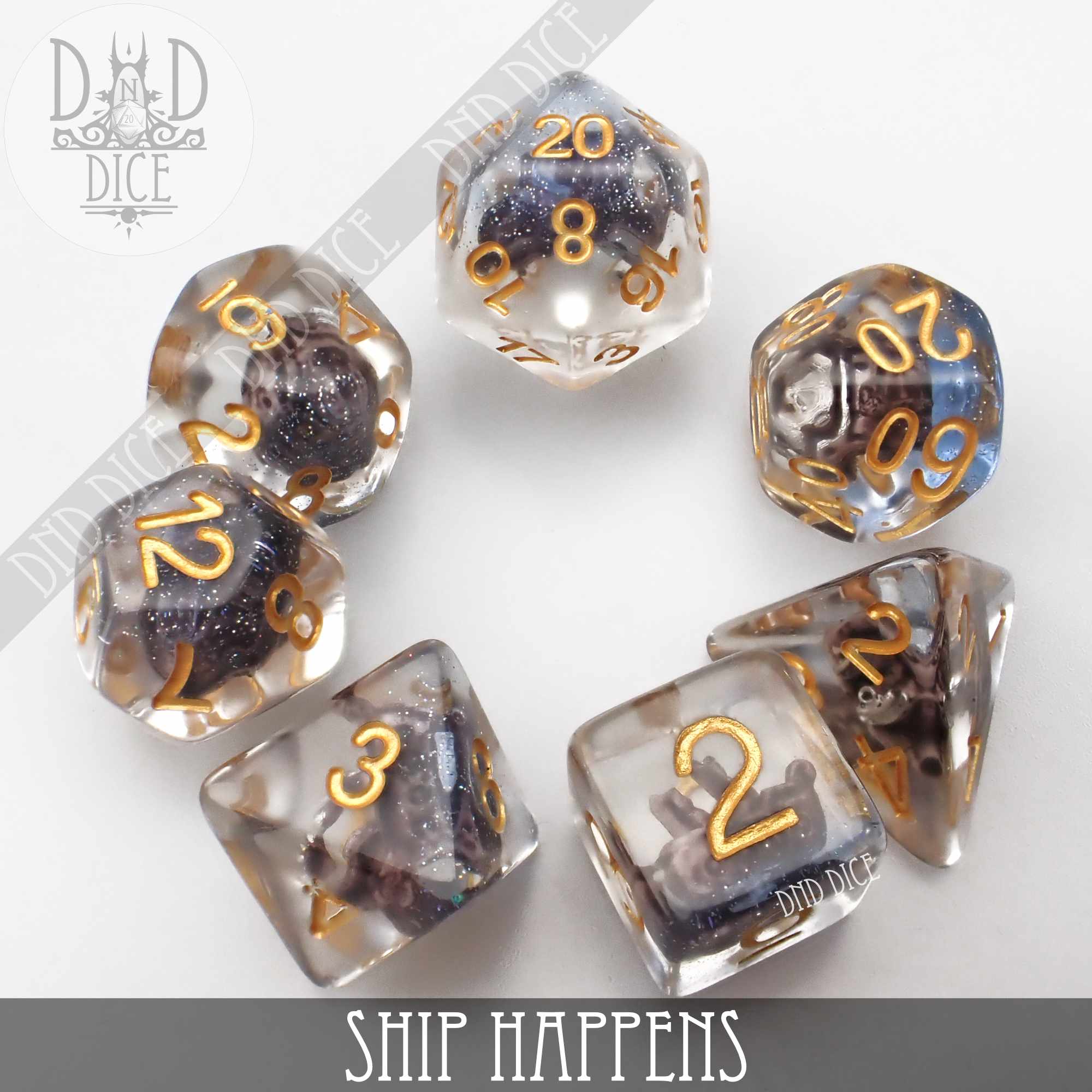 Ship Happens Dice Set - Bards & Cards