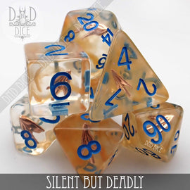 Silent But Deadly Dice Set - Bards & Cards