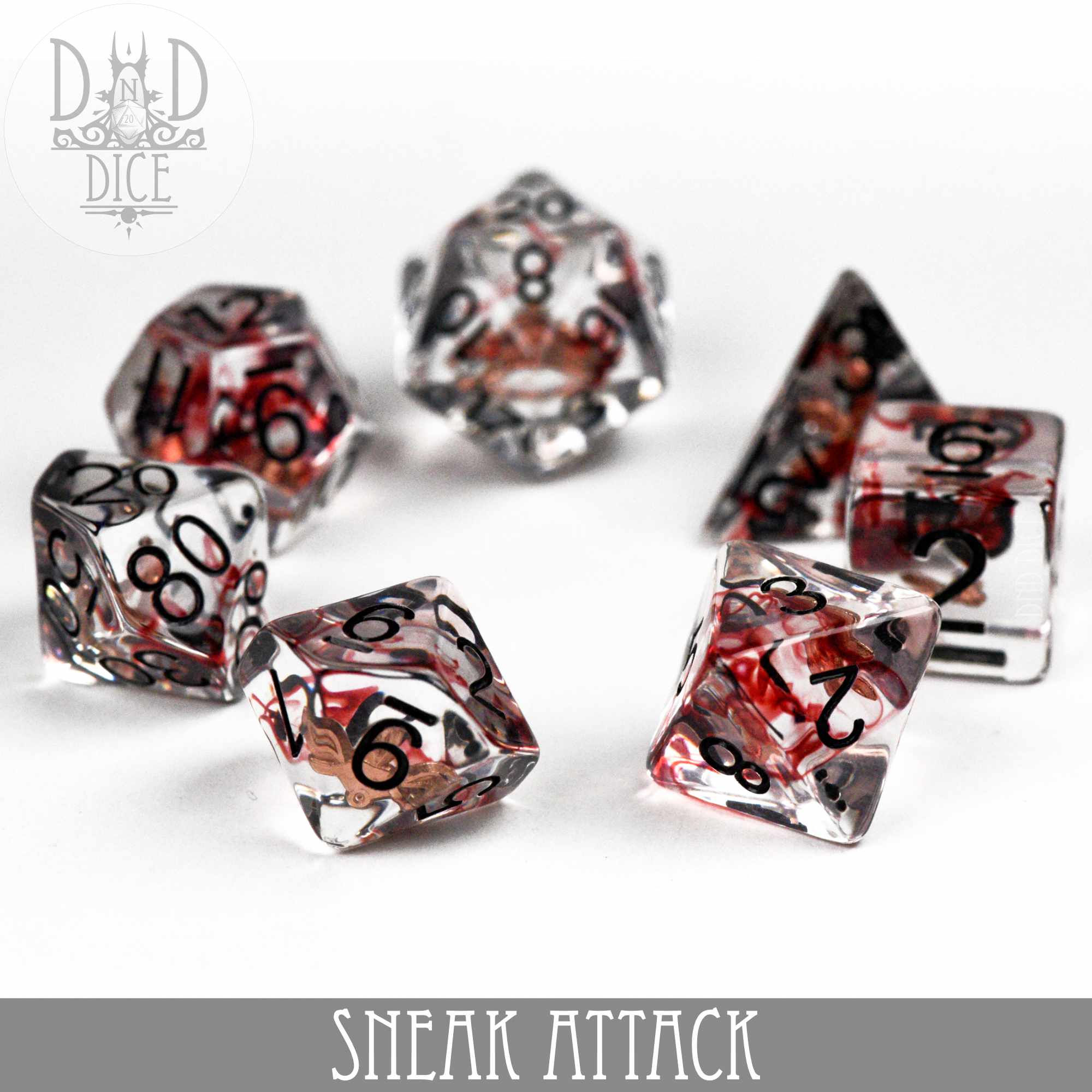 Sneak Attack Dice Set - Bards & Cards