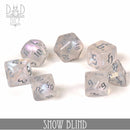 Snow Blind Dice Set - Bards & Cards
