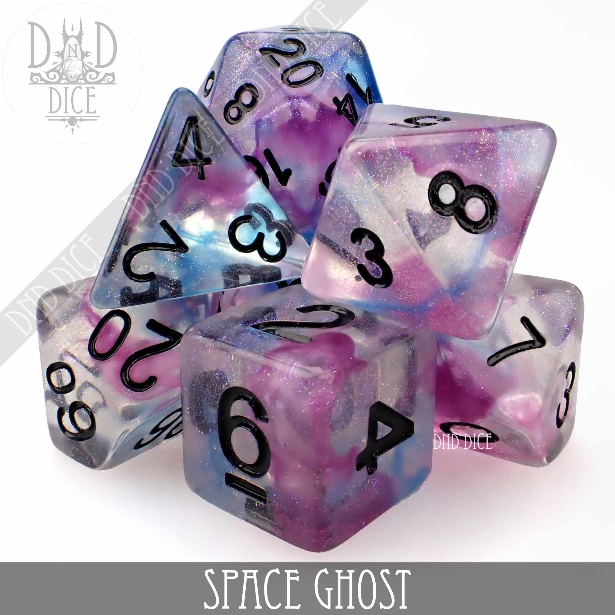 Space Ghost Dice Set - Bards & Cards