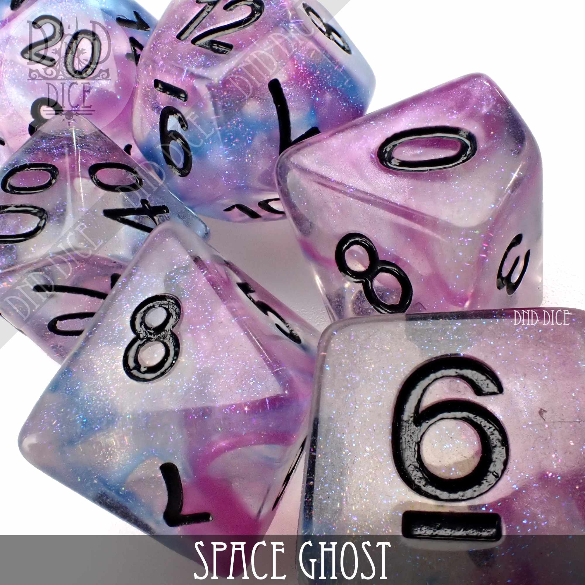 Space Ghost Dice Set - Bards & Cards