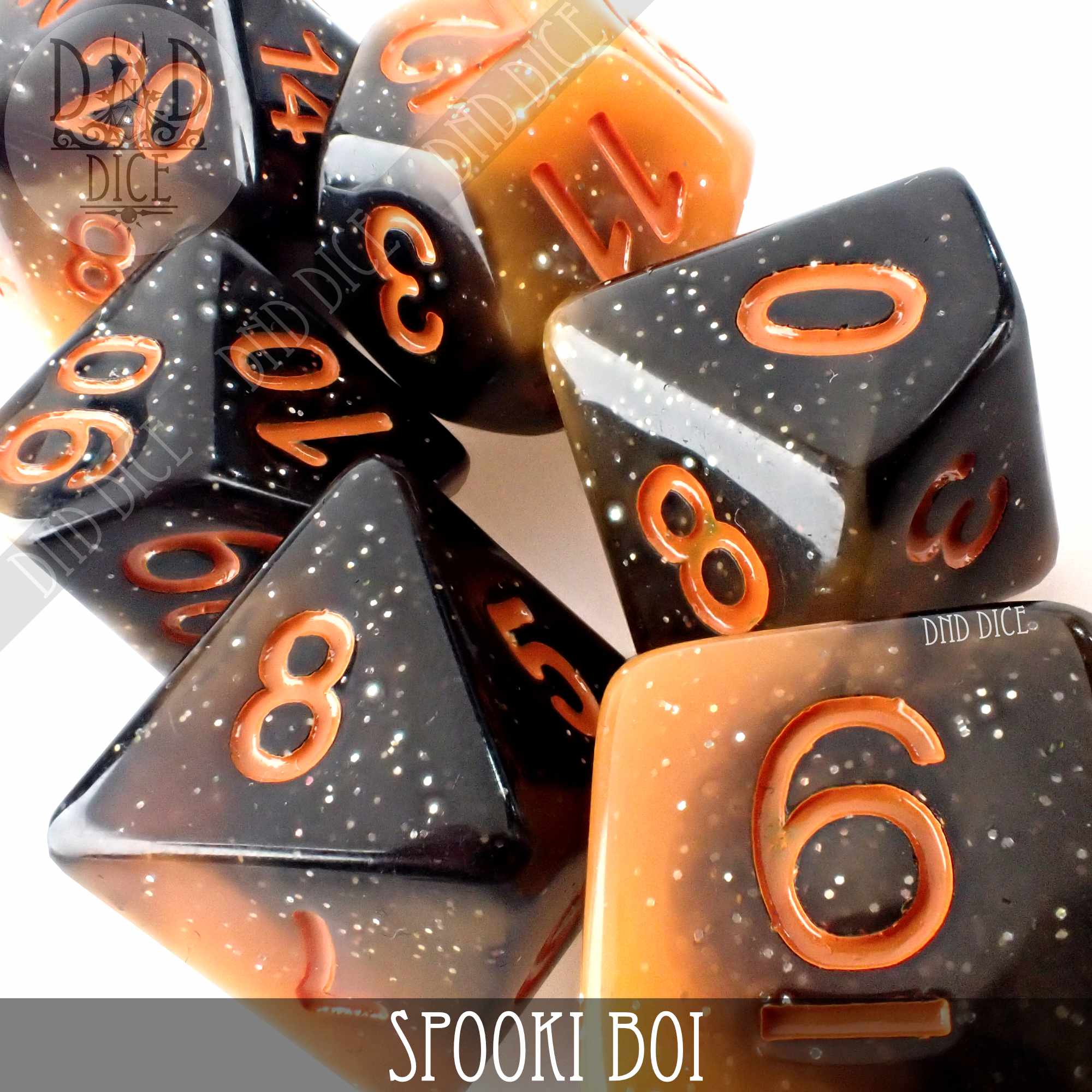 Spooki Boi Dice Set - Bards & Cards