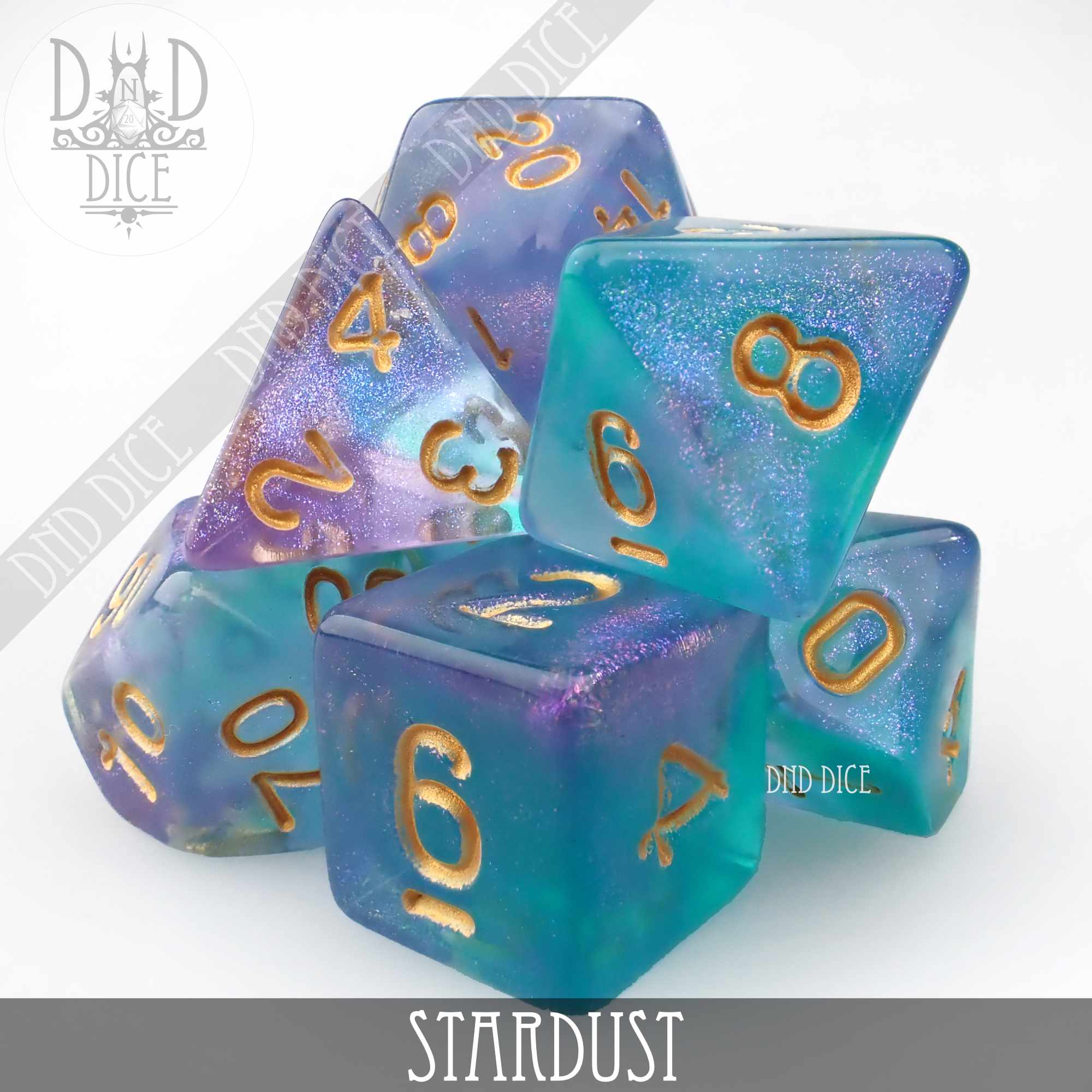 Stardust Dice Set - Bards & Cards