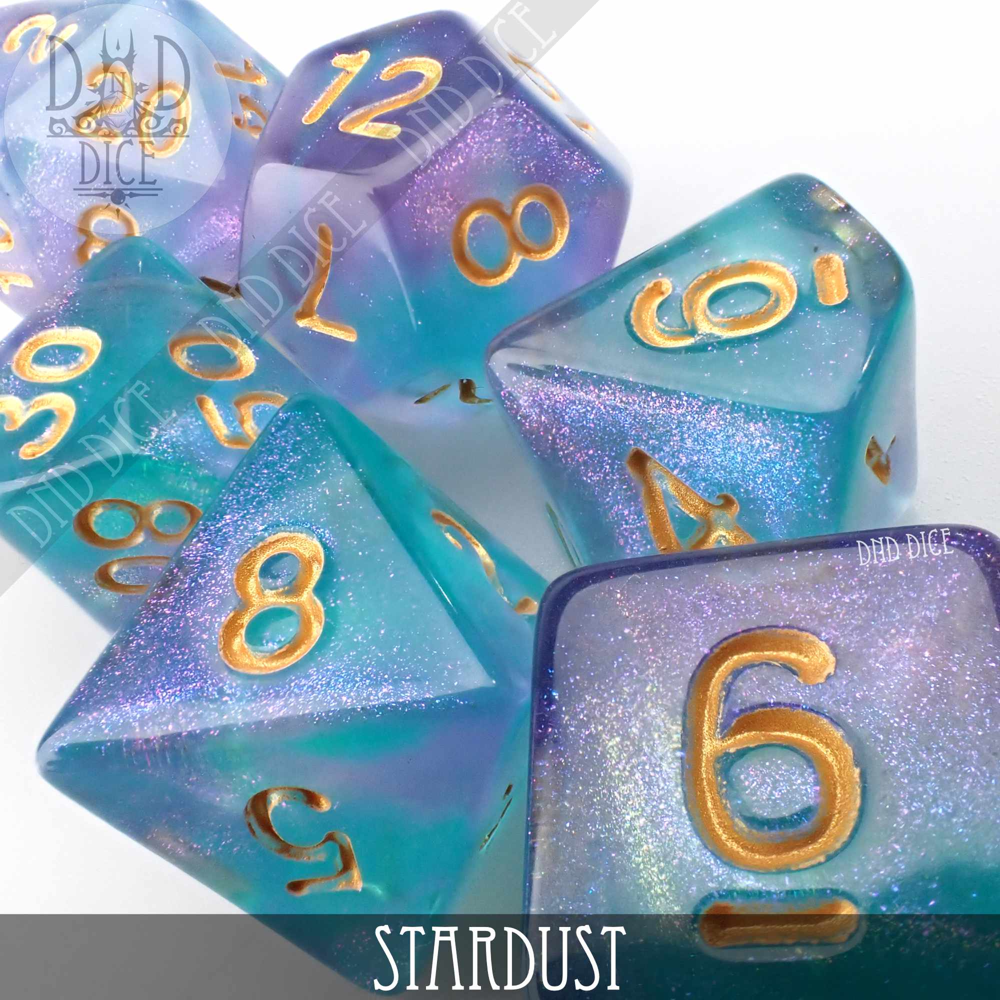 Stardust Dice Set - Bards & Cards