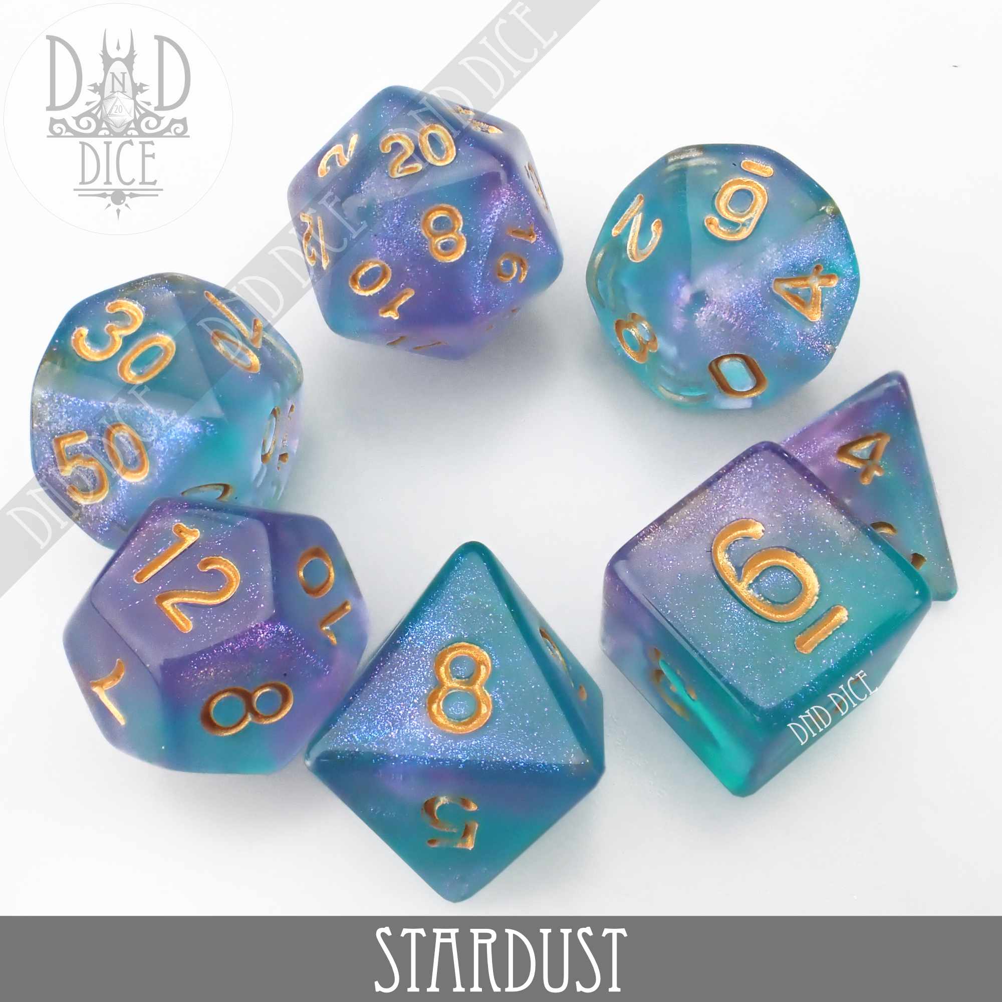 Stardust Dice Set - Bards & Cards