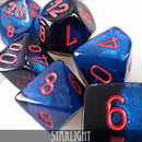 Gemini Starlight Dice Set - Bards & Cards