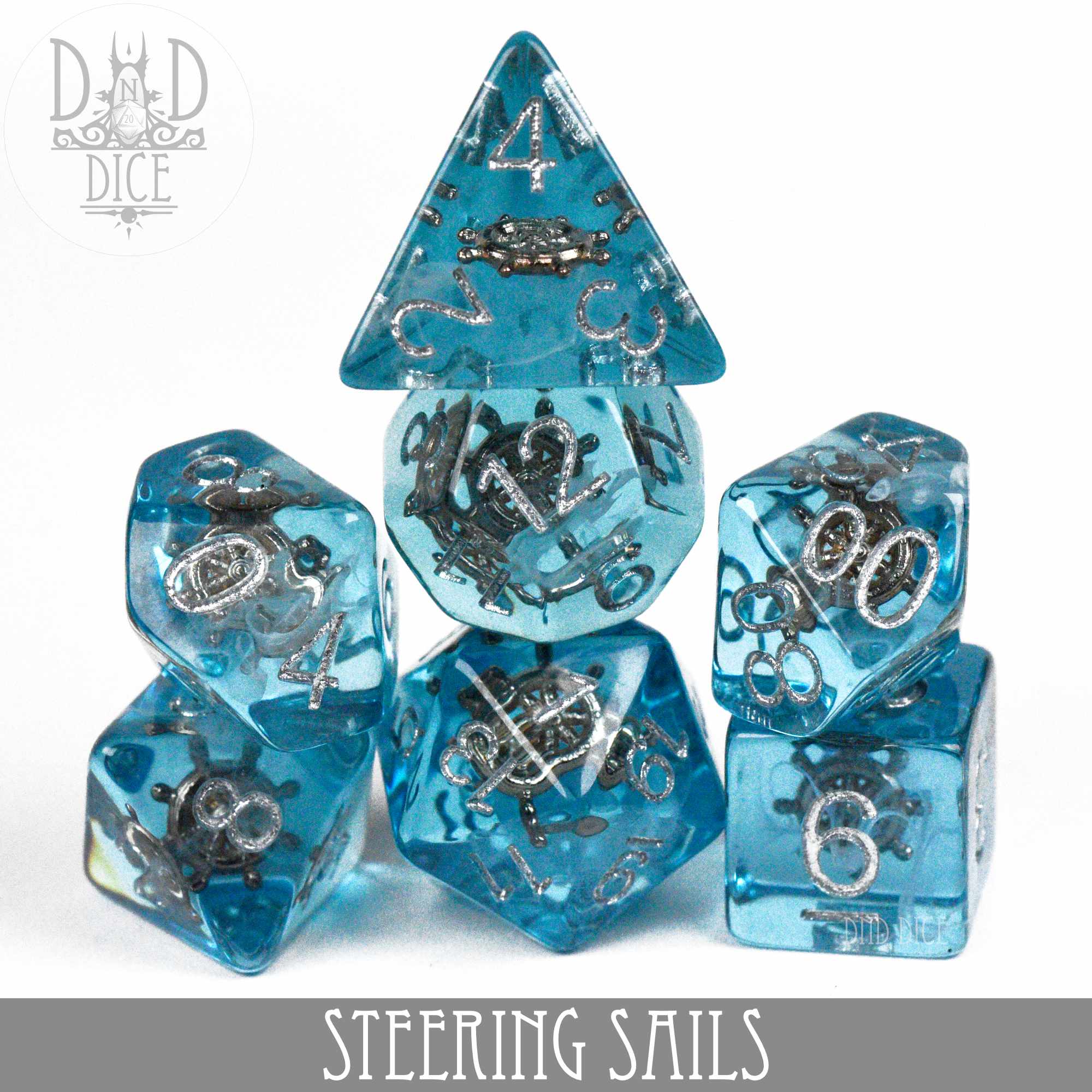 Steering Sails Dice Set - Bards & Cards