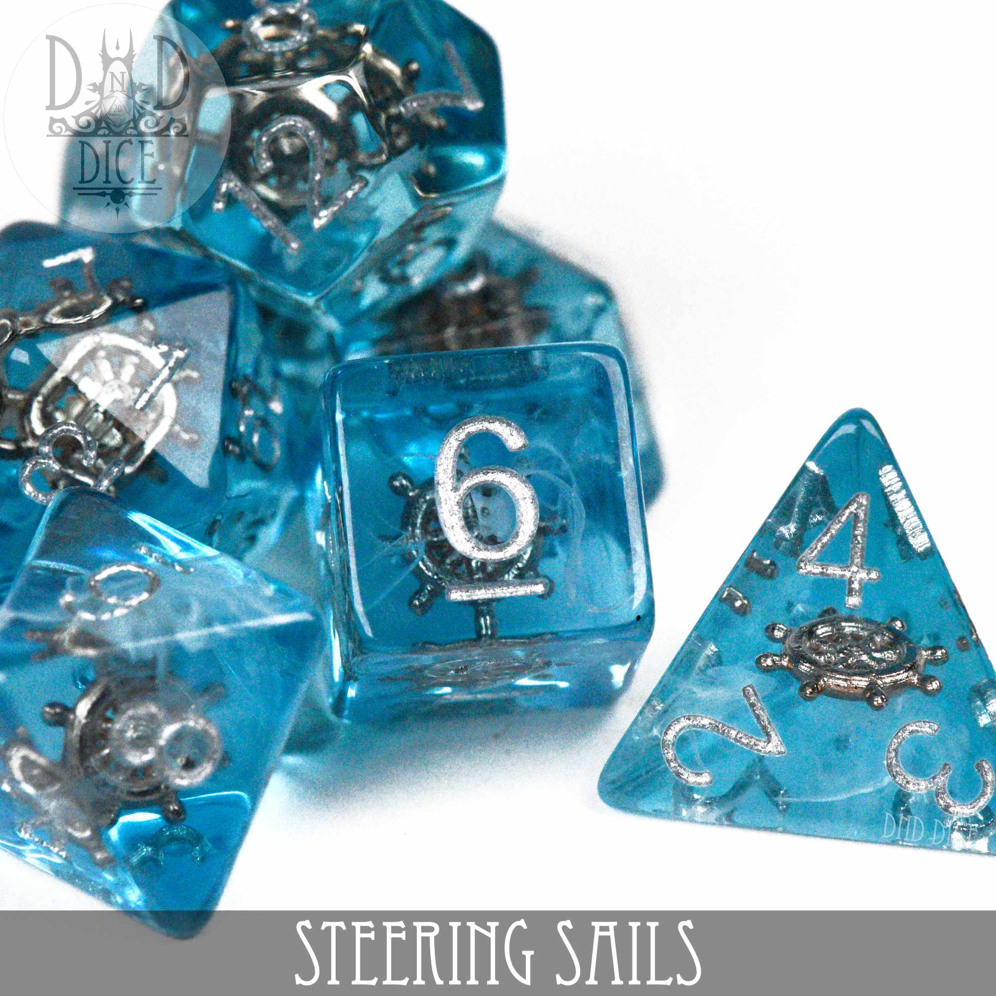 Steering Sails Dice Set - Bards & Cards