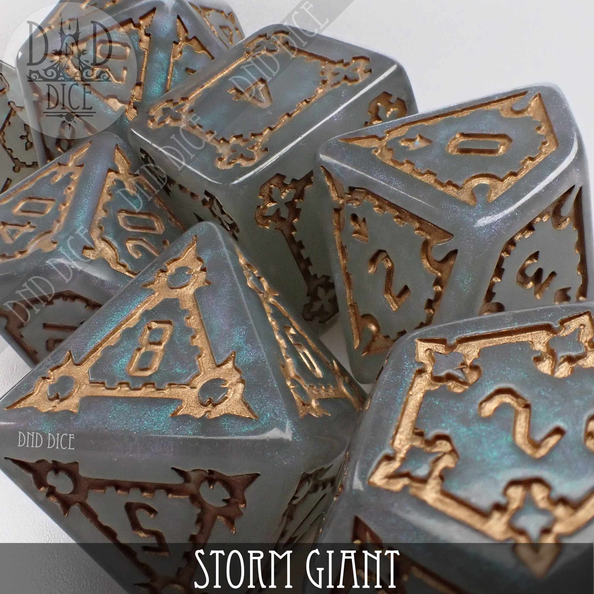 Storm Giant Dice Set (Oversize) - Bards & Cards