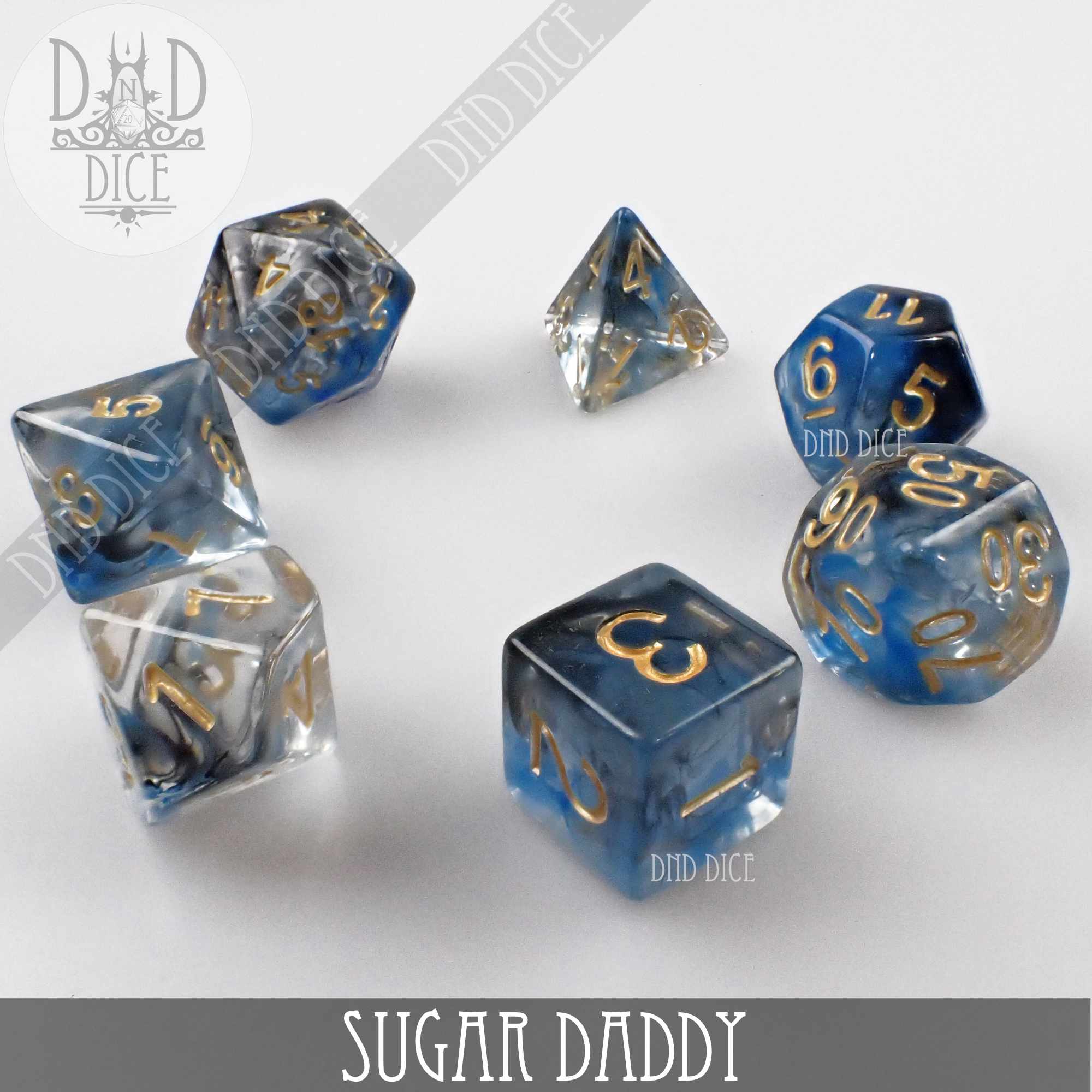 Sugar Daddy Dice Set - Bards & Cards