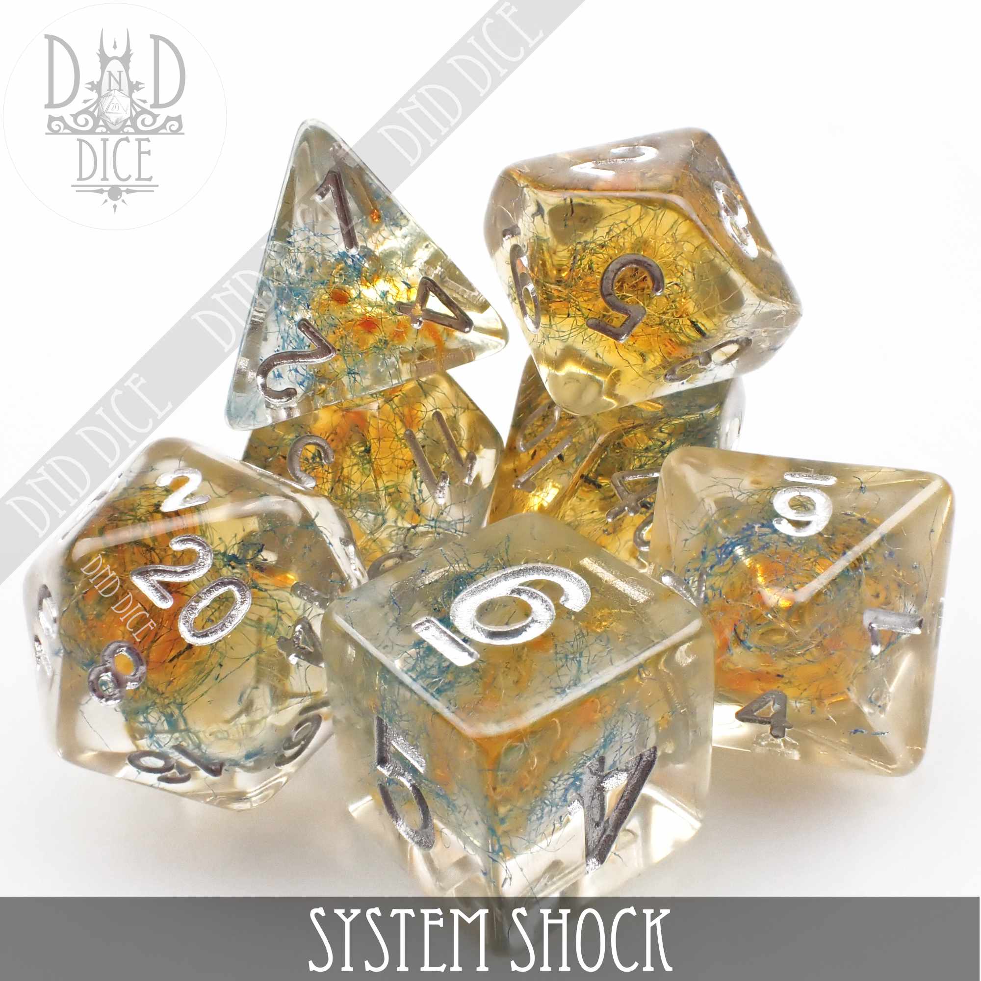 System Shock Dice Set - Bards & Cards