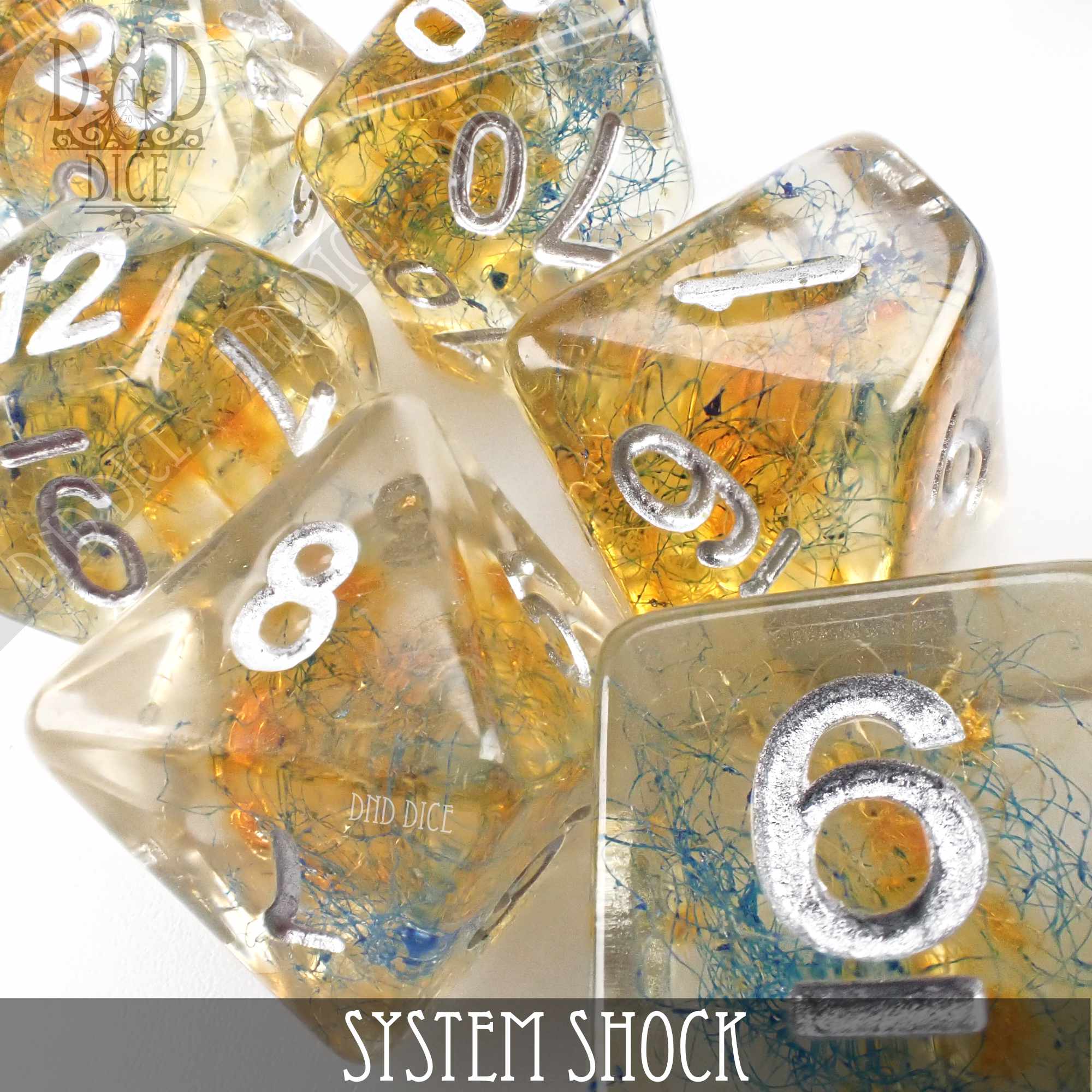 System Shock Dice Set - Bards & Cards