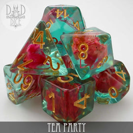 Tea Party Dice Set - Bards & Cards