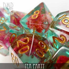Tea Party Dice Set - Bards & Cards