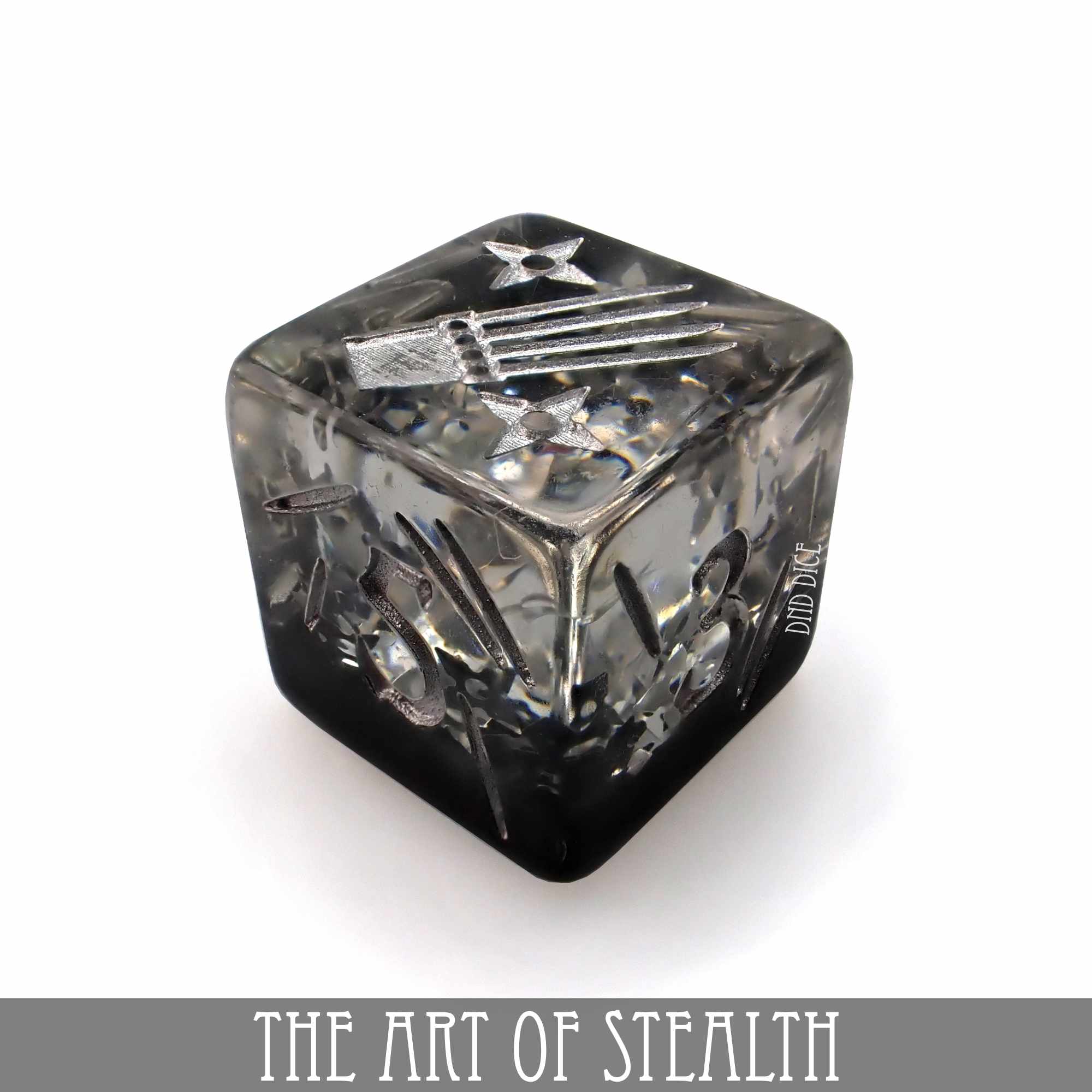 The Art of Stealth 11 Dice Set - Bards & Cards