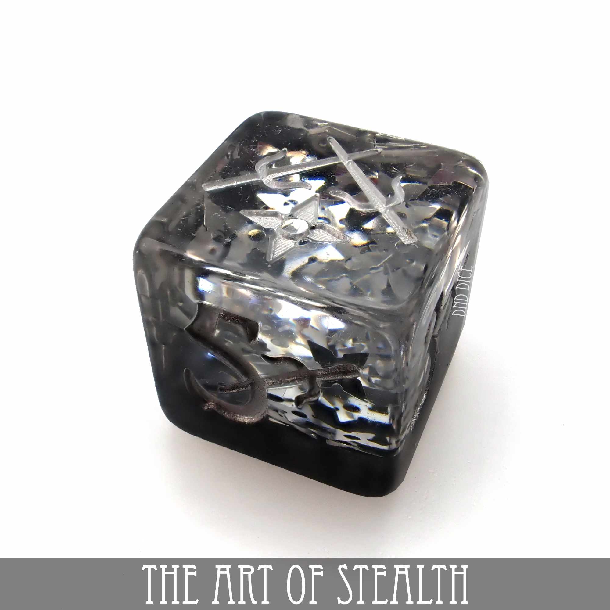 The Art of Stealth 11 Dice Set - Bards & Cards