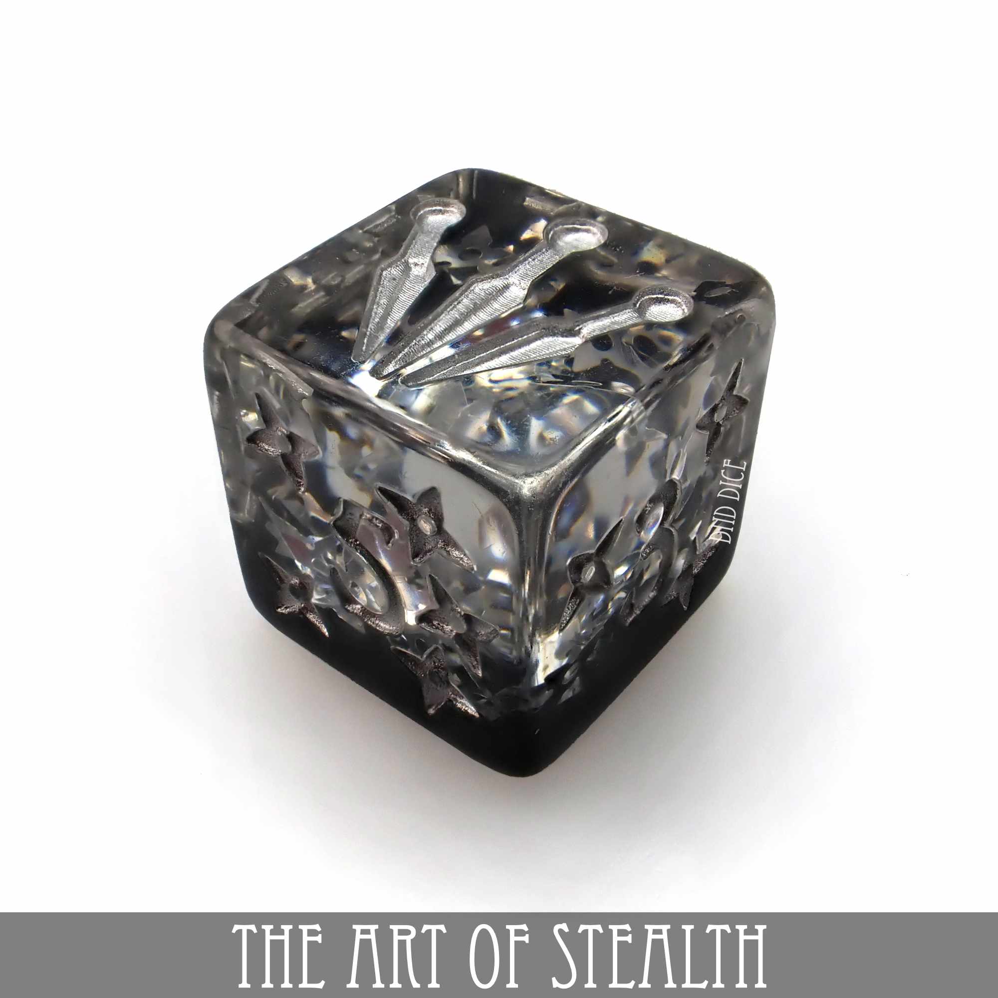 The Art of Stealth 11 Dice Set - Bards & Cards