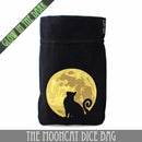 The Mooncat Dice Bag (Glow) - Bards & Cards