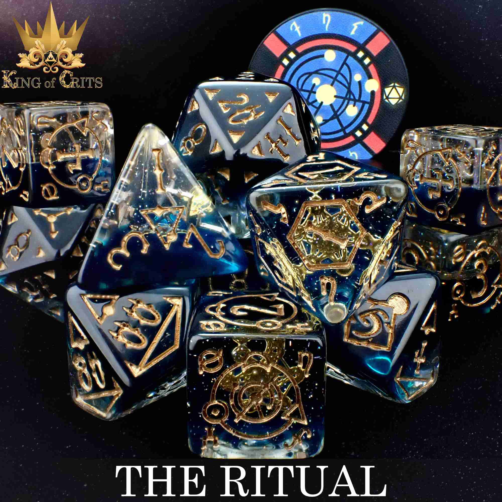 The Ritual 11 Dice Set - Bards & Cards