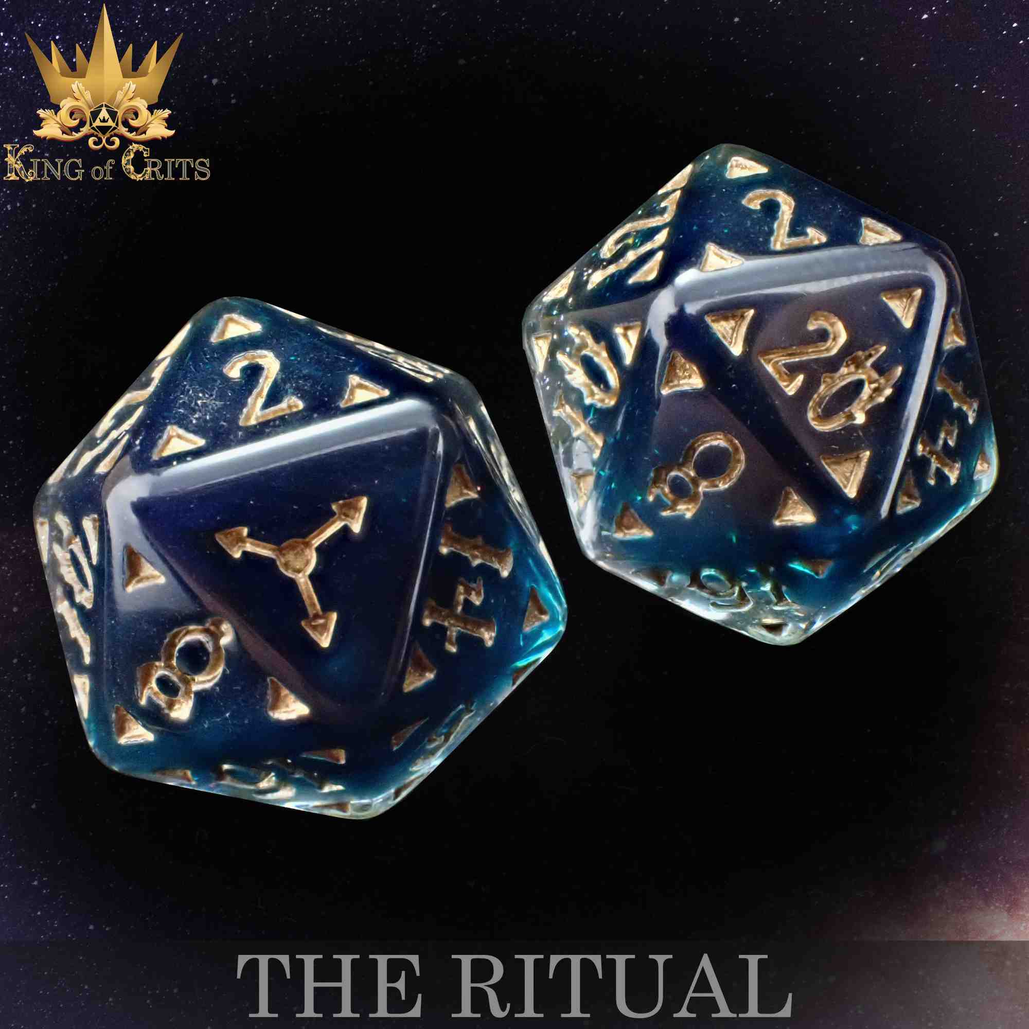 The Ritual 11 Dice Set - Bards & Cards