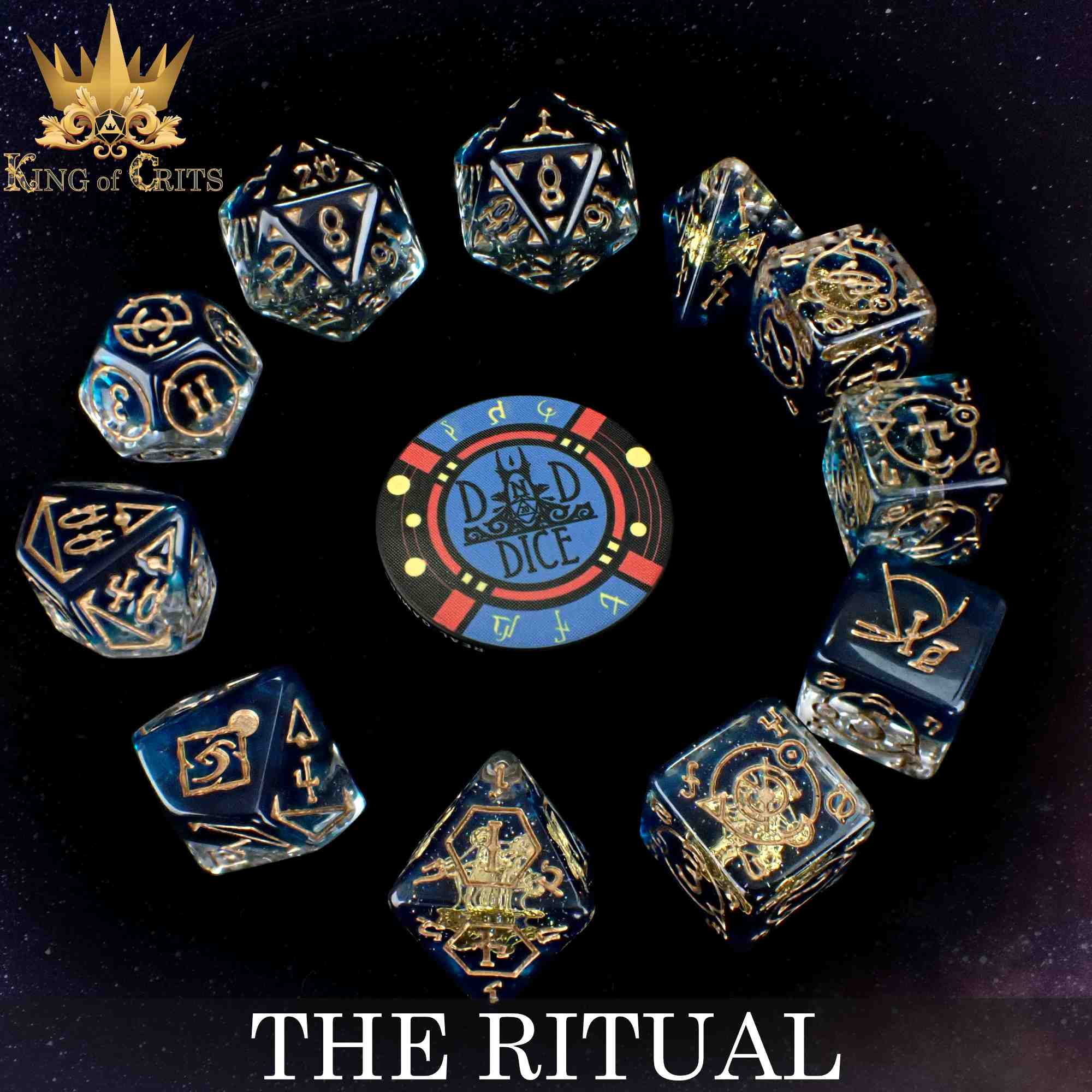 The Ritual 11 Dice Set - Bards & Cards