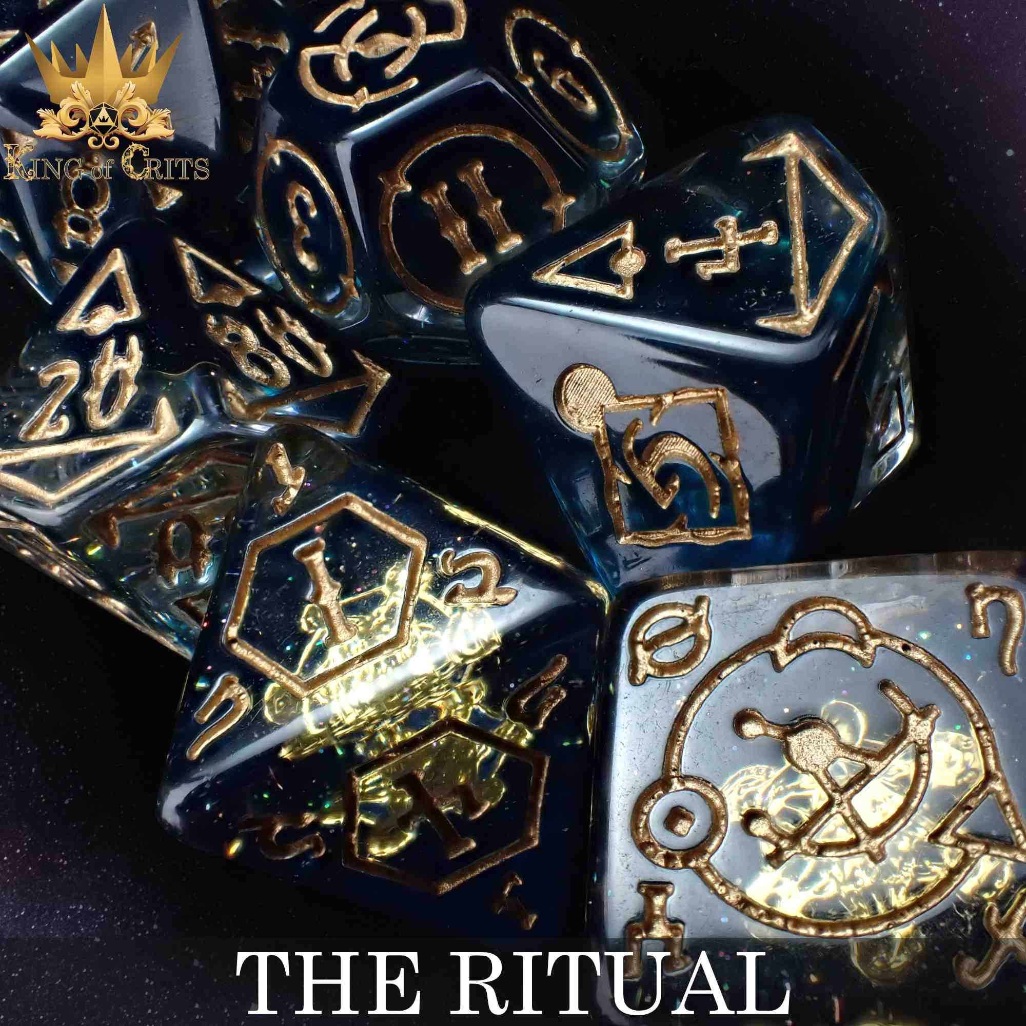 The Ritual 11 Dice Set - Bards & Cards