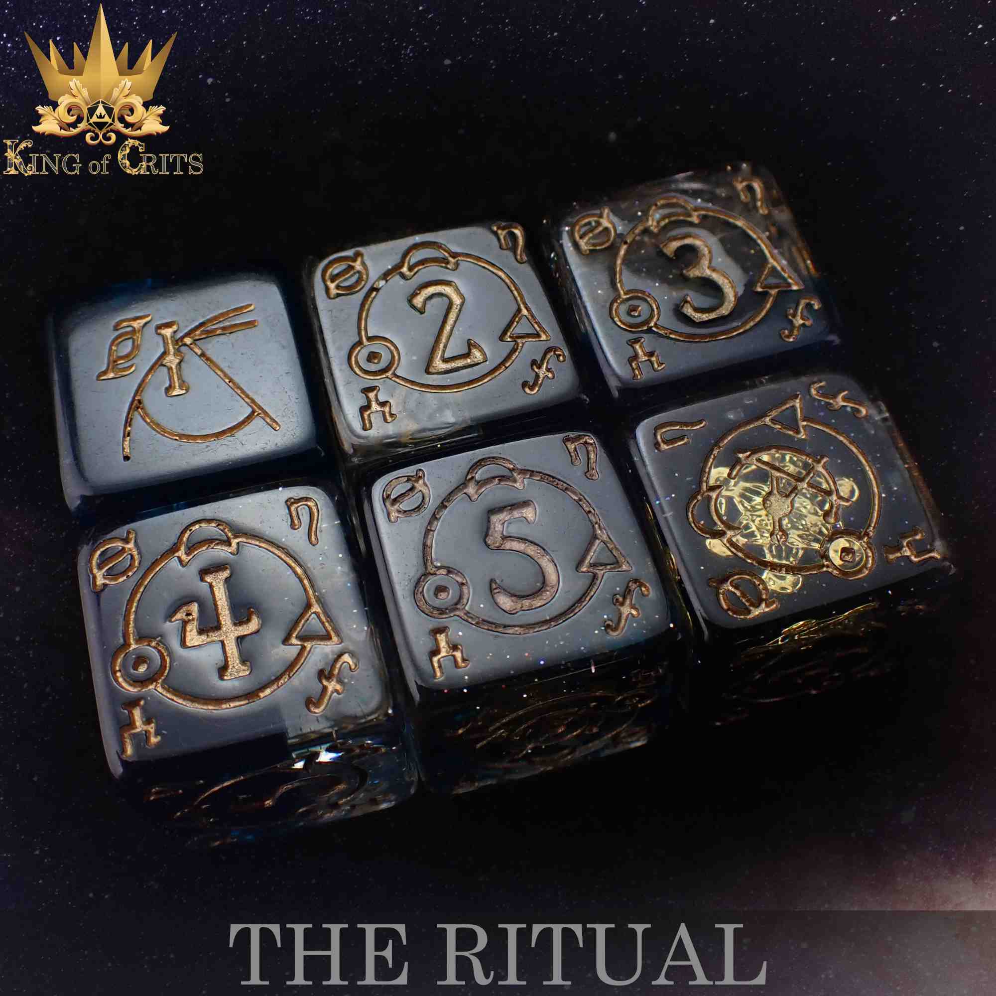 The Ritual 11 Dice Set - Bards & Cards