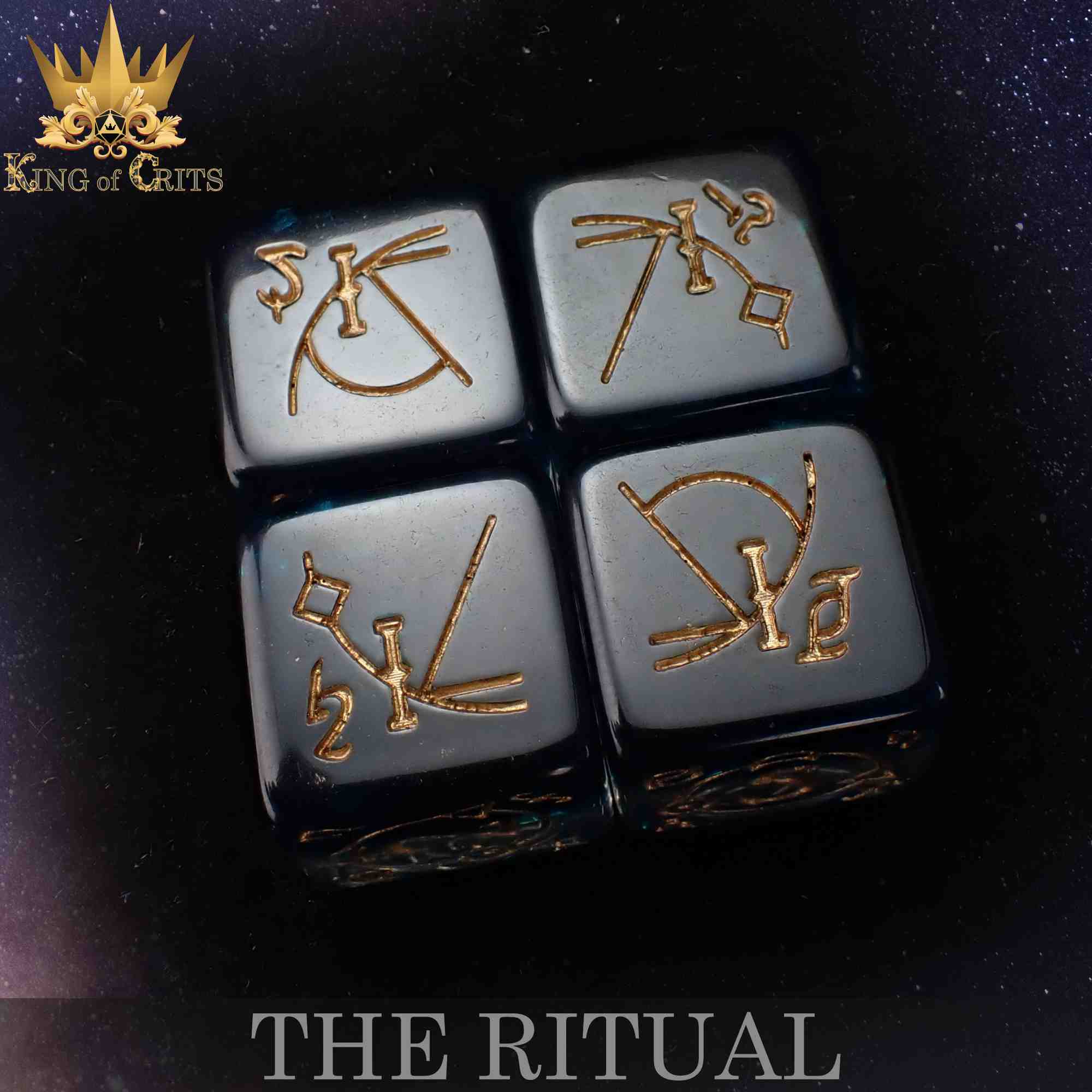 The Ritual 11 Dice Set - Bards & Cards