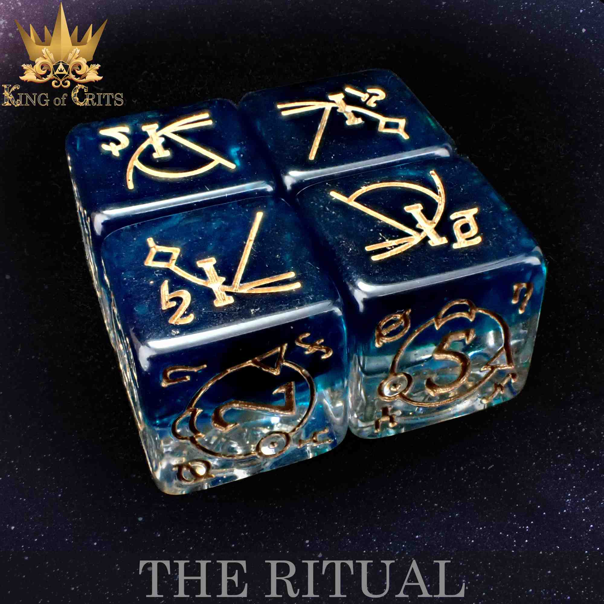 The Ritual 11 Dice Set - Bards & Cards