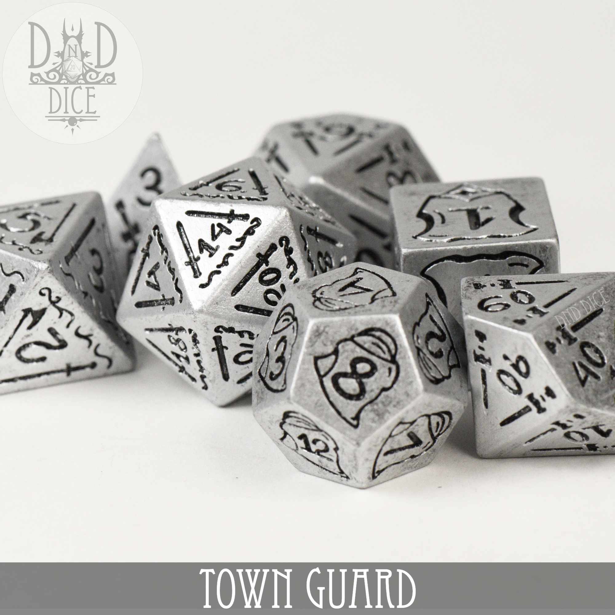 Town Guard Dice Set - Bards & Cards