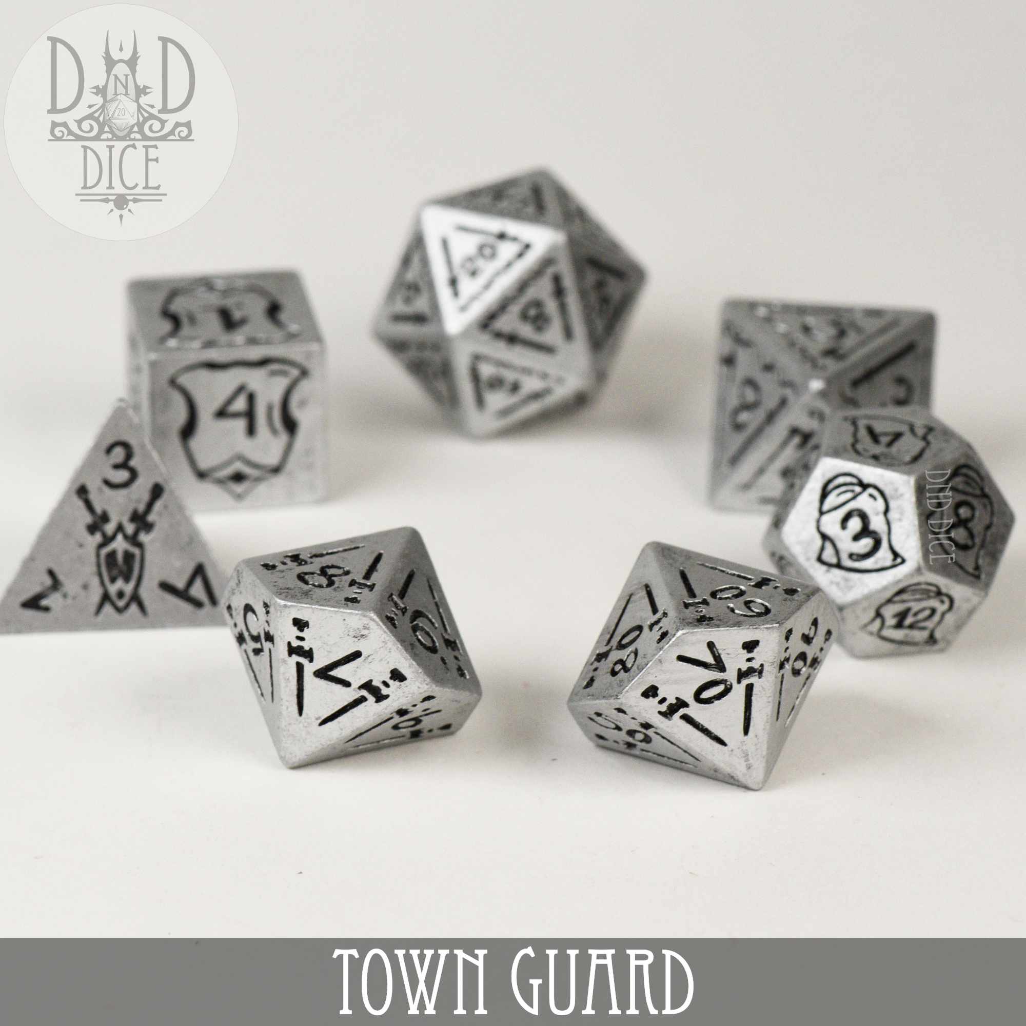 Town Guard Dice Set - Bards & Cards