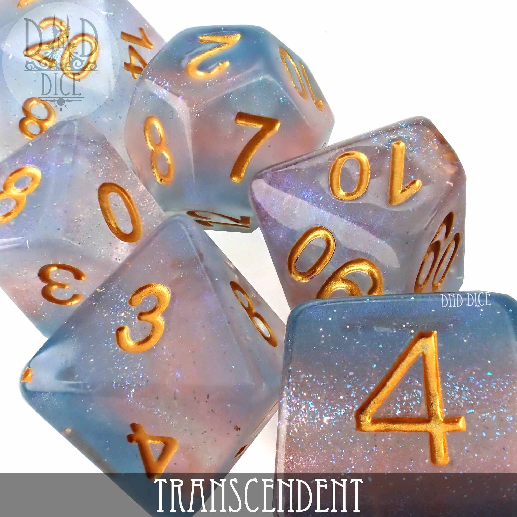 Transcendent Dice Set - Bards & Cards